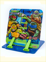 Подставка для книг цветная металлическая "Ninja Turtles" (м.470417)