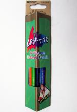 Олівці кольорові трикутні Marco 12 кольорів (Grip-Rite)